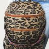 Colorful Strap Leopard Convertible Bag