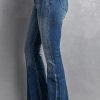 High Waist Flare Jeans With Pockets