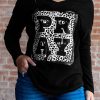 Leopard PRAY Graphic Long Sleeve T Shirt