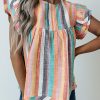 Multicolor Sandbar Party Stripe Top