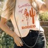 Pink Sweetheart Redeo Vintage Western Graphic T Shirt