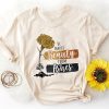 Khaki He Makes Beauty From Ashes Carnation Print Tee