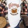 White Howdy Pumpkin Retro Cowboy T-Shirts