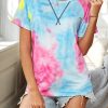 Multicolor Dip Dye T-Shirt