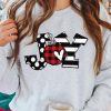 Gray Joy Christmas Screen Print Sweatshirt