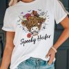 White Spooky Heifer Halloween Vibe Graphic Tee