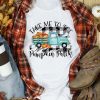 White Take Me To The Pumpkin Patch Short Sleeve Graphic Tee