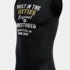 Black Built In The Sixties Original And Unrestored Mens Tank Top