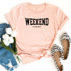 Pink Weekend I Love You Short Sleeve Graphic Tee