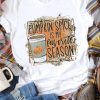 White Pumpkin Spice Is My Favorite Season Graphic T Shirt