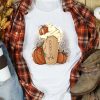 White Pumpkin Spice Latte Graphic T Shirt