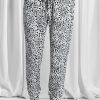 Leopard Animal Spots Drawstring Lounge Jogger Pants