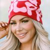 Rose MEA CULPA Alphabet Knit Beanie Hat