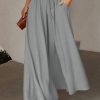 Stay Comfortable And Stylish With These Women's Gray Wide Leg Pants