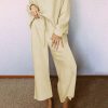 Apricot Ultra Loose Textured 2pcs Slouchy Outfit