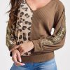 Stay Cozy And Stylish With This Waffle Knit Top For Cooler Weather