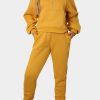 Stay Stylish And Cozy With This Women's Yellow Activewear Set