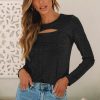 Versatile And Trendy Long Sleeve Top For Daily Wear