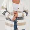 Casual And Chic Knit Cardigan - Perfect For Winter Season