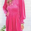 Graceful Flowy Velvet Dress: Perfect For Daily Occasions And Best Sellers