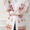 Boho Chic Western Style: Lightweight And Cozy Open Knitted Cardigan