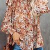 Fashionable And Sophisticated High Neck Ruffled Blouse For Any Occasion