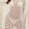 Stylish See-Through Beach Cover Up - Perfect For Layering Over Bikinis