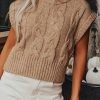 Soft And Stylish Cap Sleeve Sweater For Women - Versatile And Chic