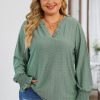 Lightweight And Breathable Plus Size Blouse For Daily Wear