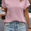 Elegant Round Neck T-Shirt - Comfortable And Stylish For Daily Wear