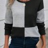 Versatile Women's Casual Round Neck Top - Daily Wear And Vacation Essential