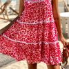 Casual Viscose Sundress - Perfect For Beach And Daily Wear