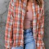 Stylish Lightweight Plaid Shirt For Daily Wear