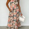 Flattering Fit Flare Style Long Maxi Dress - Perfect For Summer Occasions