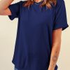 Versatile Women's Plain Tee: Soft, Breathable, And Cozy For Summer