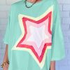 Stylish And Comfortable Oversized Tee For Daily Wear - Moonlight Jade