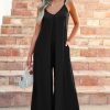 Versatile Sleeveless Wide Leg Jumpsuit For Casual And Formal Occasions