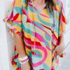 Chic And Trendy Oversized T-Shirt With Batwing Sleeves For Women