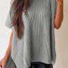 Cozy And Stylish: Loose Fit Tunic-Length Sweater For Casual Daily Wear