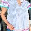 Chic And Whimsical Cotton Shirt - Perfect For Daily Summer Occasions