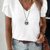 Classic White Top For Daily Wear - Comfortable And Versatile