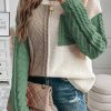 Cozy And Trendy Long Sleeve Sweater - Perfect For Daily Wear In Fall & Autumn