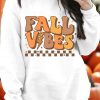 Relaxed Fit Crew Neck Sweatshirt - Ideal For Daily Wear In Fall