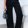 Versatile And Chic Women's Winter Pants - Adjustable Drawstring Waist