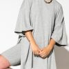 Chic And Comfortable Women's Casual Summer Two-Piece Set - Light Grey