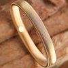 Gold Stretchy Metal Wide Bangle