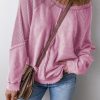 Casual Women's Pullover: Raglan Sleeves Design, Ideal For Autumn And Winter