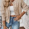 Apricot Multicolor Confetti Sweater Cardigan