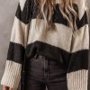 Soft And Cozy Winter Essential: Women's Loose Fit Pullover Sweater