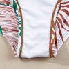 Mineral Red Drawstring Tummy Control 2-Piece Tankini Swimsuit with Floral Shorts - Image 35